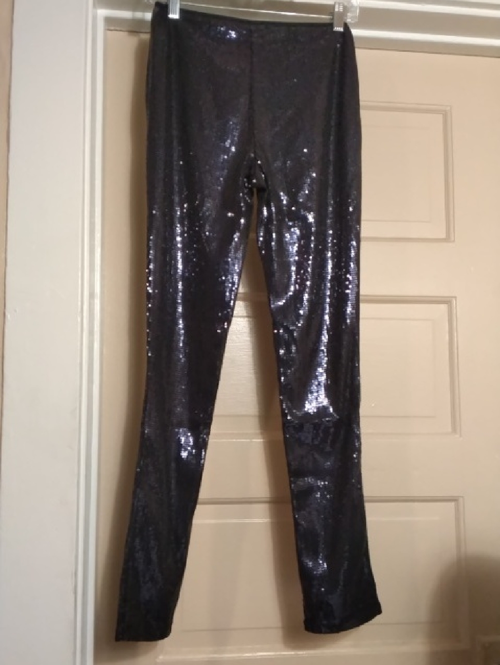Have Black Sequin Leggings